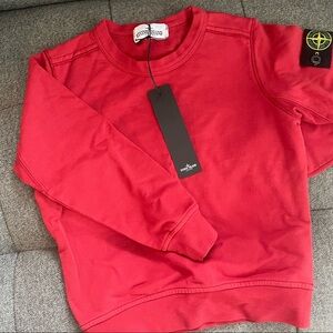 BNWT Kids Stone Island junior 6T sweatshirt